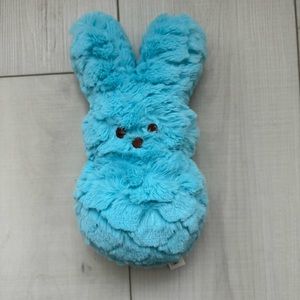 Animal Adventure Peeps Blue Bunny Plush 8” Just Born 2023 Fuzzy Easter Spring